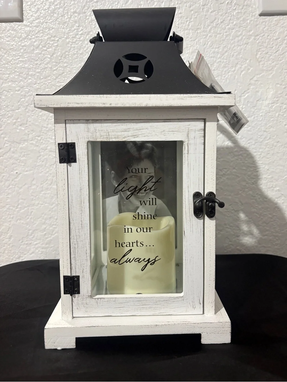 Memorial Picture Frame Lantern